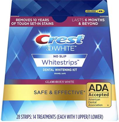 Crest 3d White Advanced Vivid Teeth Whitening Strips 14 Count Teeth Whitening Kit