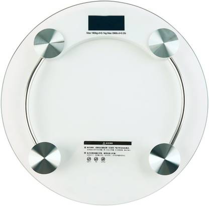 Xhaiden Personal Digital Household 5kg to 180kg Glass Weighing Scale