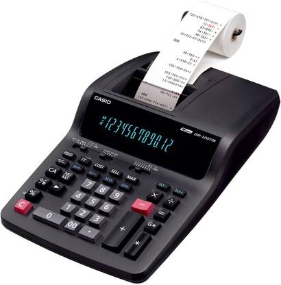 CASIO DR-120TM Printing  Calculator