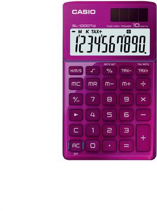 CASIO SL-1000TW-PK Portable Basic  Calculator