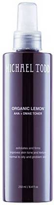 Michael Todd Organic Lemon AhaDmae Toner Exfoliates And Firms Improves Skin Tone And Texture For Normal To Oily And Problem Skin Face Wash