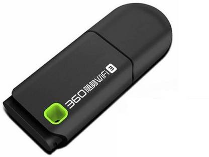 EXOSIS 360 USB Wifi Nano Mobile Mini Portable Router Compatible with Smartphones (One Year Warranty) Router 2.1 GHz 100 Mbps Wifi Speed Dual Band Internal Antenna Ethernet (Cable Broadband)