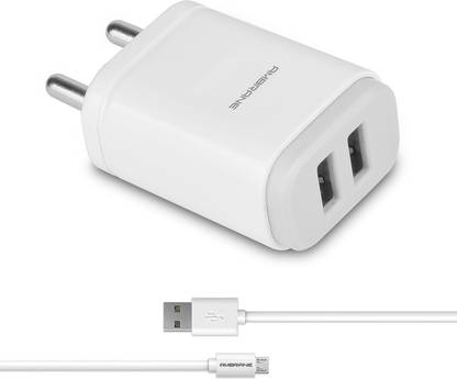 Ambrane 2.1 A Wall Charger for Mobile with Detachable Cable