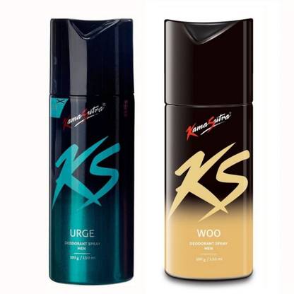 KS URGE WOO Deodorant Spray  -  For Men & Women