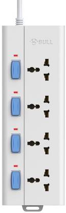 BULL 4 Socket,4 Switch,2 M 4  Socket Extension Boards