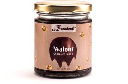 decadenz Walnut Chocolate Fudge Jar (175 gms) Fudges