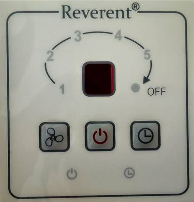 Reverent Remote Controlled Fan Regulator with Timer 5 A Two Way Electrical Switch