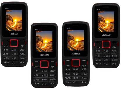 MYMAX M40 Combo of Four Mobiles