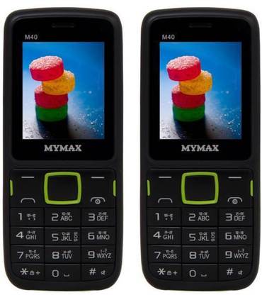 MYMAX M40 Combo of Two Mobiles