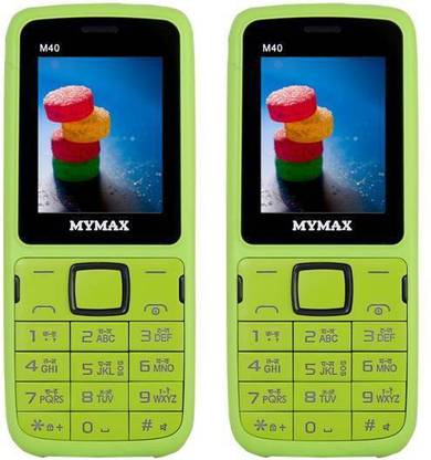 MYMAX M40 Combo of Two Mobiles