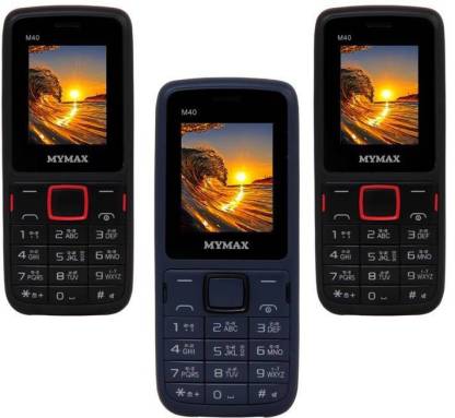 MYMAX M40 Combo of Three Mobiles