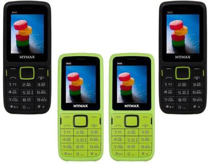 MYMAX M40 Combo of Four Mobiles