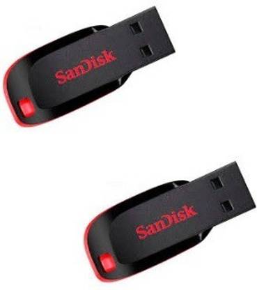 SanDisk 4GB Pendrive (Pack of 2) 4 GB Pen Drive Compatible with Desktop Computer, Laptop USB 2.0 Plastic Case