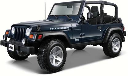 Maisto Jeep Wrangler Rubicon Convertible 31245 1/27 Scale