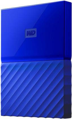 WD My Passport 2 TB Wired External Hard Disk Drive (HDD)