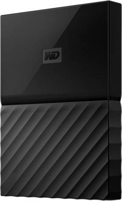 WD My Passport 2 TB Wired External Hard Disk Drive (HDD)