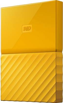 WD My Passport 2 TB Wired External Hard Disk Drive (HDD)