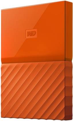 WD My Passport 2 TB Wired External Hard Disk Drive (HDD)
