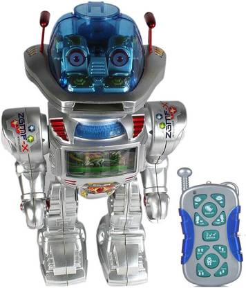 Elektra Remote Control Disc Shooting Dancing Robot