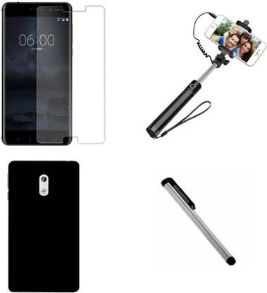 Mudshi Screen Protector Accessory Combo for Nokia 3
