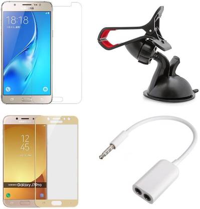 Mudshi Screen Protector Accessory Combo for Samsung Galaxy J7 Pro