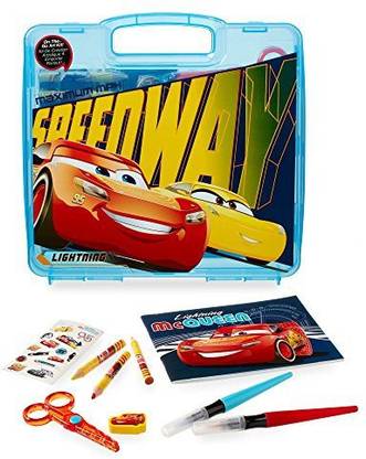 Generic Disney Lightning Mcqueen On-The-Go Art Kit