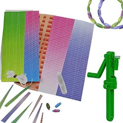 Evelots Recycled Paper Beads Kit, Bead Making Kit