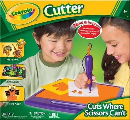 CRAYOLA Cutter "Can Cut Where Scissors Can'T"
