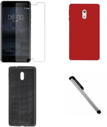 Mudshi Screen Protector Accessory Combo for Nokia 3