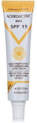 achroactive max Sun Protection & Depigmentation Face Cream Whitening Effect