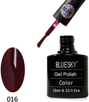 Blue Sky A016 Aaaa Range Soak Off Gel Nail Polish Burgundy Brown Maroon