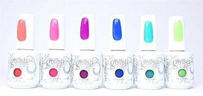 Generic Gelish Harmony Nail Polish Hello Pretty Multicolor