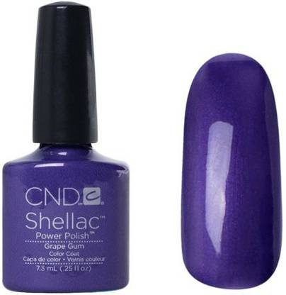 Generic Cnd Shellac Nail Polish Grape Gum Purple