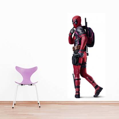 Impression Wall 30 cm Deadpool Self Adhesive Sticker