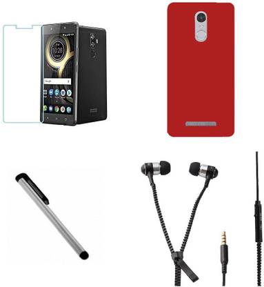 Mudshi Screen Protector Accessory Combo for Lenovo K8 Note