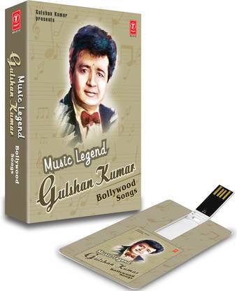 MUSIC CARD MUSIC LEGEND GULSHAN KUMAR BOLLYWOOD SONGS Pendrive Standard Edition