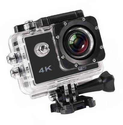 BERRIN Wifi 4K Camera Sports Action Camera Ultra HD at 16 FPS Support 32GB SD Card, Water Resistant Suitable with Android, iOS, Tablet, PC Sports and Action Camera