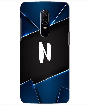 pinaaki Back Cover for OnePlus 6 - Alphabet N