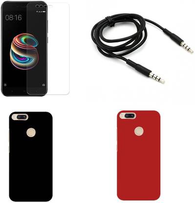 Mudshi Screen Protector Accessory Combo for Mi A1