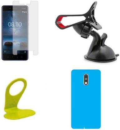 PHONICZ RETAILS Screen Protector Accessory Combo for Nokia 8