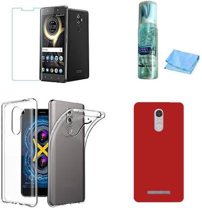 Mudshi Screen Protector Accessory Combo for Lenovo K8 Note