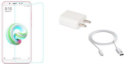 Mudshi Screen Protector Accessory Combo for Redmi Note 5 Pro