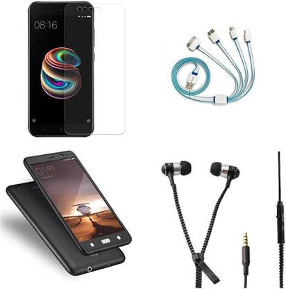 Mudshi Screen Protector Accessory Combo for Mi A1