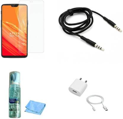PHONICZ RETAILS Screen Protector Accessory Combo for OnePlus 6