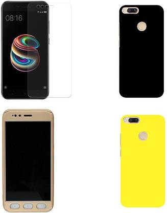 Mudshi Screen Protector Accessory Combo for Mi A1