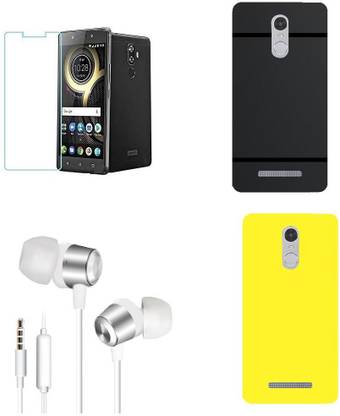 Mudshi Screen Protector Accessory Combo for Lenovo K8 Note