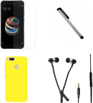 Mudshi Screen Protector Accessory Combo for Mi A1