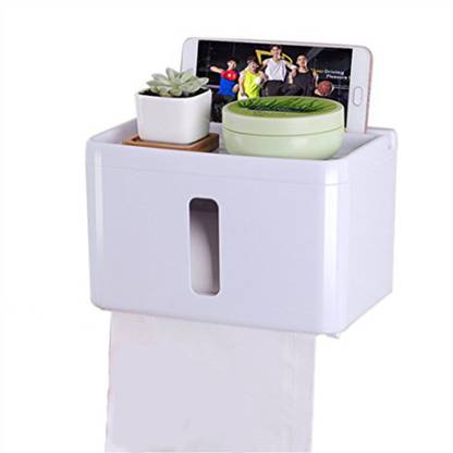 Hojo Multifunctional Tissue Box Holder Toilet Paper Roll
