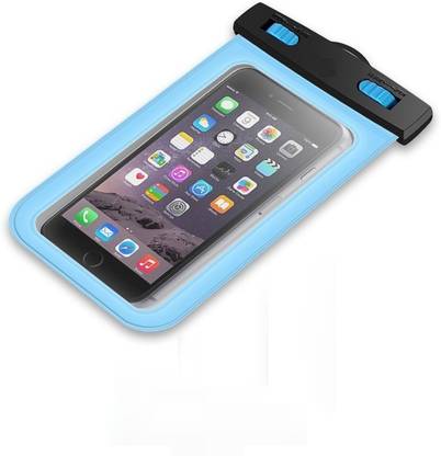 RHONNIUM Pouch for ™ Electric blue - Waterproof Case, Clear Floating Water Proof Cell Phone Pouch