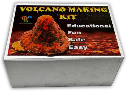 ProjectsforSchool Natural Disaster Project - Make a Volcano - Science Projects Working Models - DIY Science Experiment kit